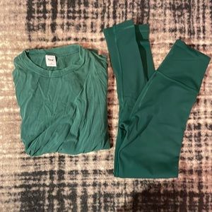 Tna matching leggings and long sleeve